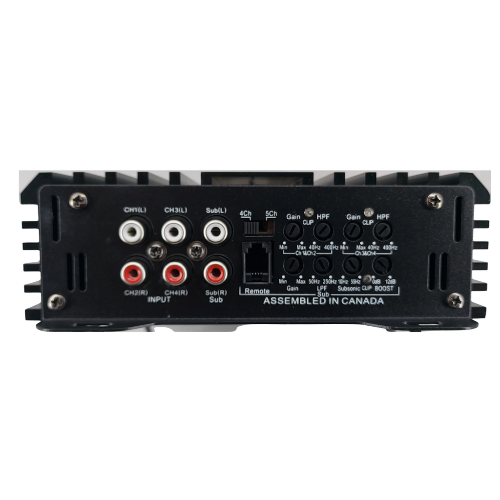 Elektra a1100.5 Five Channel Alpha Black Series Amplifiers