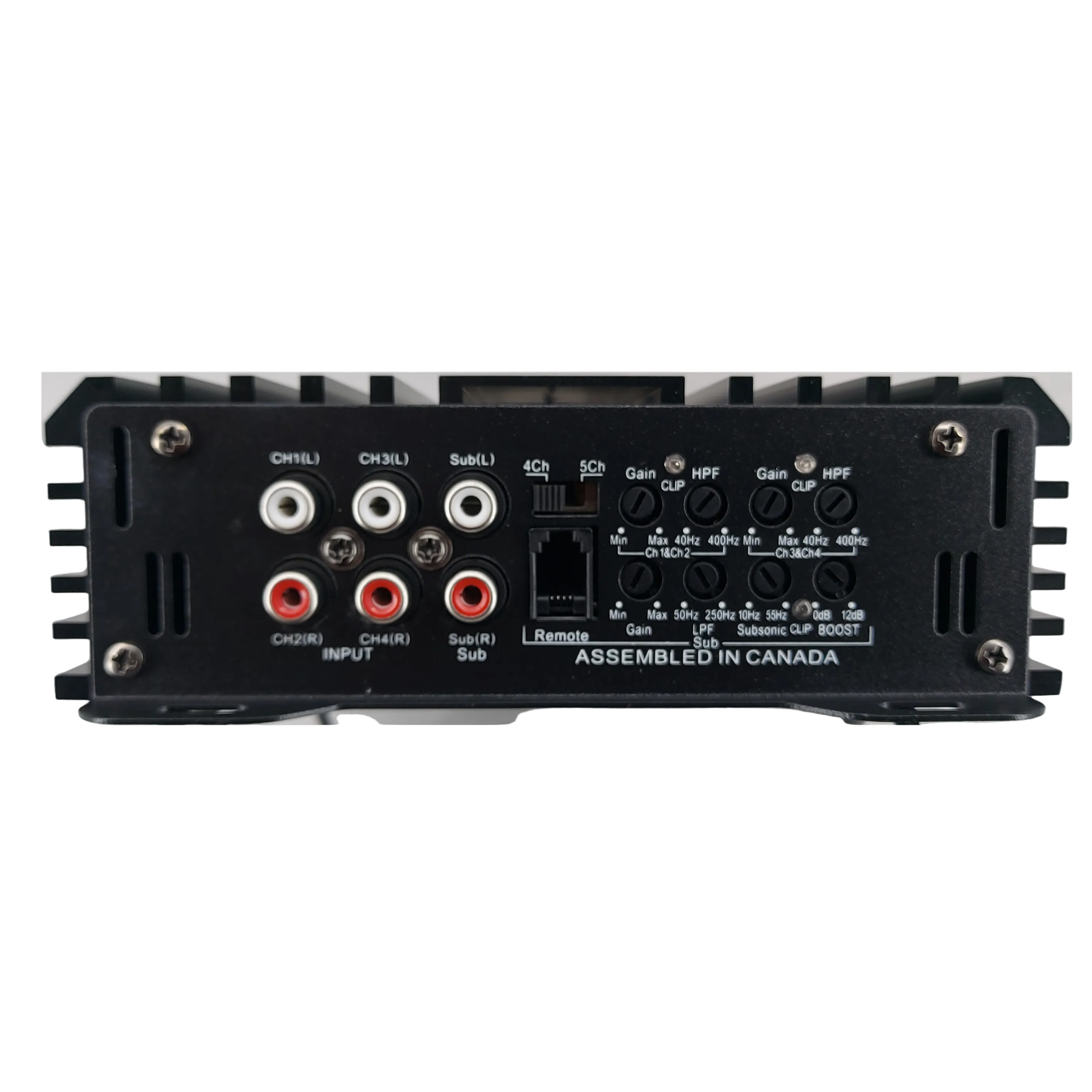 Elektra a1100.5 Five Channel Alpha Black Series Amplifiers
